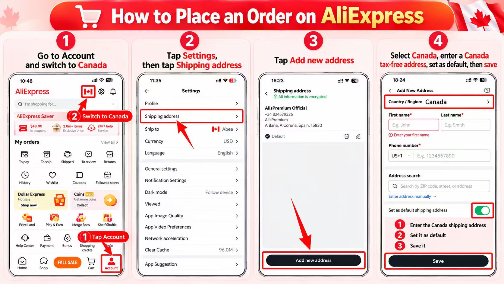 How to place an order on AliExpress